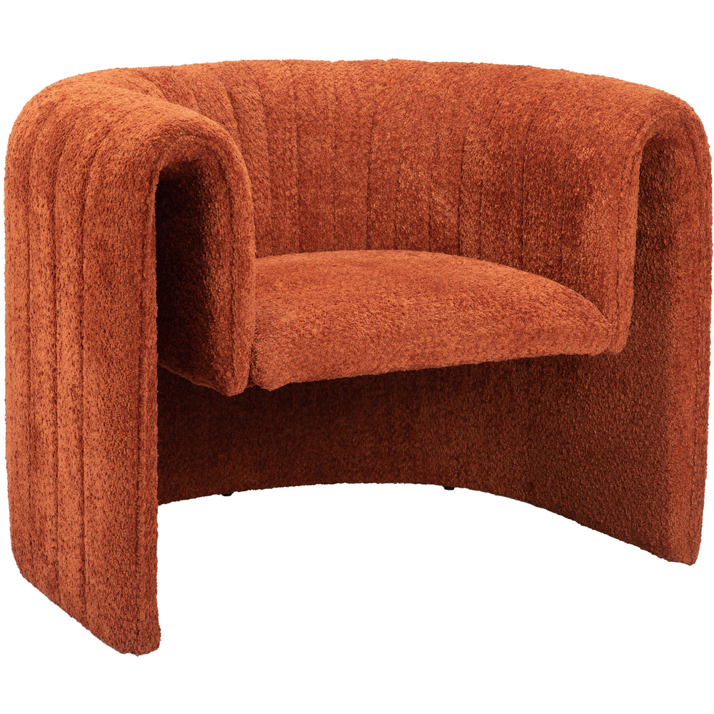 Viana Chair, Burnt Orange-Furniture - Chairs-High Fashion Home