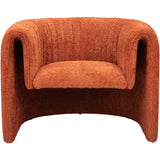 Viana Chair, Burnt Orange-Furniture - Chairs-High Fashion Home