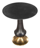 Tasse Side Table, Black-Furniture - Accent Tables-High Fashion Home