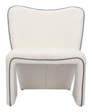 Novo Chair, Ivory-Furniture - Chairs-High Fashion Home