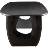 Arasan Dining Table, Black-Furniture - Dining-High Fashion Home