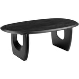 Arasan Coffee Table, Black-Furniture - Accent Tables-High Fashion Home