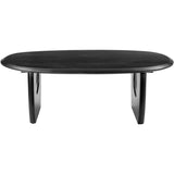 Arasan Coffee Table, Black-Furniture - Accent Tables-High Fashion Home