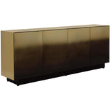 Calvosa Sideboard, Gold Black Ombre-Furniture - Storage-High Fashion Home