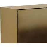 Calvosa Sideboard, Gold Black Ombre-Furniture - Storage-High Fashion Home