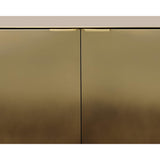 Calvosa Sideboard, Gold Black Ombre-Furniture - Storage-High Fashion Home