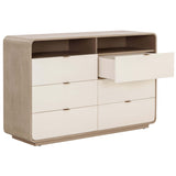 Kayden Dresser, Cream-Furniture - Storage-High Fashion Home