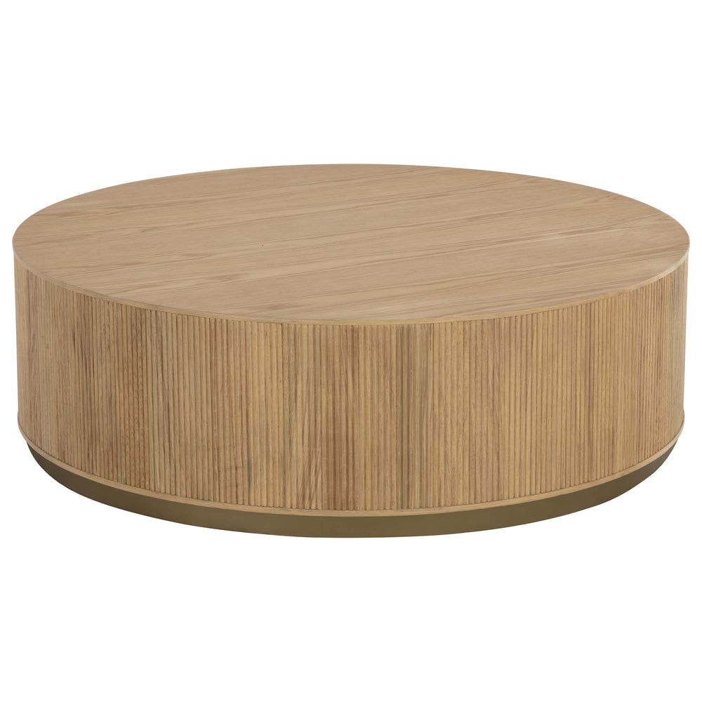 Kalla Coffee Table, Natural-Furniture - Accent Tables-High Fashion Home