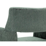 Greco Arm Chair, Aura Teal-Furniture - Chairs-High Fashion Home