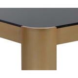 Irvine Coffee Table, Gold-Furniture - Accent Tables-High Fashion Home