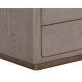 Danette Dresser, Greige-Furniture - Storage-High Fashion Home