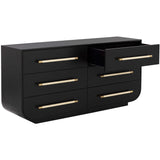 Tarrant Dresser, Black-Furniture - Bedroom-High Fashion Home