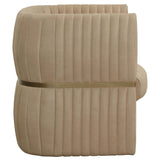 Tryor Leather Chair, Sahara Sand-Furniture - Chairs-High Fashion Home