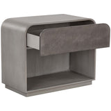 Algarve Nightstand, Grey-Furniture - Bedroom-High Fashion Home