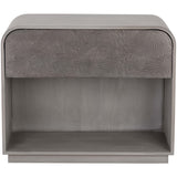 Algarve Nightstand, Grey-Furniture - Bedroom-High Fashion Home