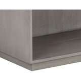 Algarve Nightstand, Grey-Furniture - Bedroom-High Fashion Home