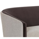 Sheva Sofa, Ernst Sandstone/Meg Ash-Furniture - Sofas-High Fashion Home