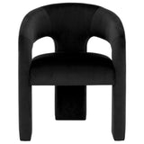 Isidore Dining Arm Chair, Abbington Black-Furniture - Dining-High Fashion Home