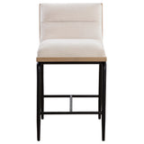 Abilene Counter Stool, Polo Club Muslin-Furniture - Dining-High Fashion Home