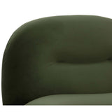 Franze Swivel Chair, Moss Green-Furniture - Chairs-High Fashion Home