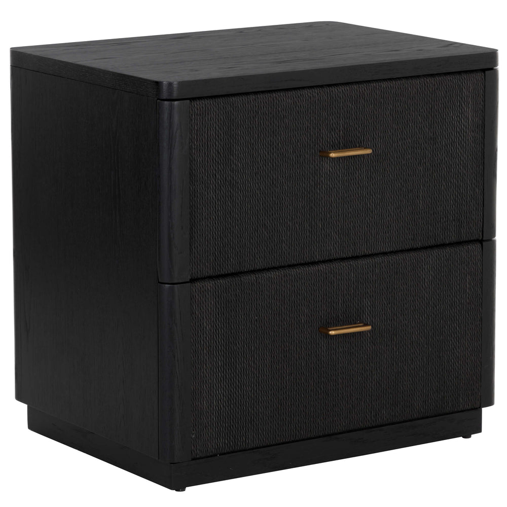 Etienne Nightstand, Black-Furniture - Bedroom-High Fashion Home