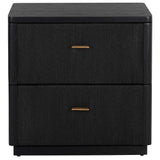 Etienne Nightstand, Black-Furniture - Bedroom-High Fashion Home