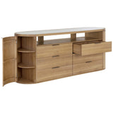 Stella Sideboard, Natural-Furniture - Storage-High Fashion Home