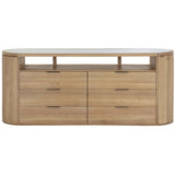 Stella Sideboard, Natural-Furniture - Storage-High Fashion Home