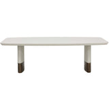 Calida Dining Table, Cream-Furniture - Dining-High Fashion Home