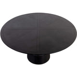 Quinton Dining Table, Black-Furniture - Dining-High Fashion Home