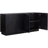 Cove Sideboard, Black-Furniture - Storage-High Fashion Home