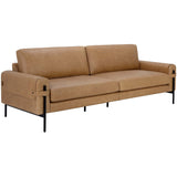 Camus Leather Sofa, Ludlow Sesame-Furniture - Sofas-High Fashion Home