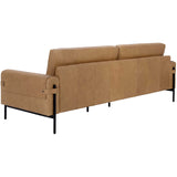 Camus Leather Sofa, Ludlow Sesame-Furniture - Sofas-High Fashion Home