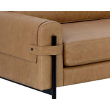 Camus Leather Sofa, Ludlow Sesame-Furniture - Sofas-High Fashion Home