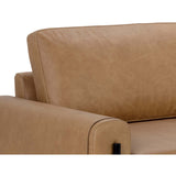 Camus Leather Sofa, Ludlow Sesame-Furniture - Sofas-High Fashion Home