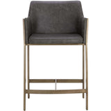 Bernadette Counter Stool, Kendall Grey-Furniture - Dining-High Fashion Home