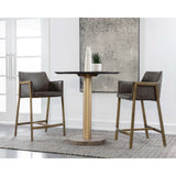 Bernadette Counter Stool, Kendall Grey-Furniture - Dining-High Fashion Home