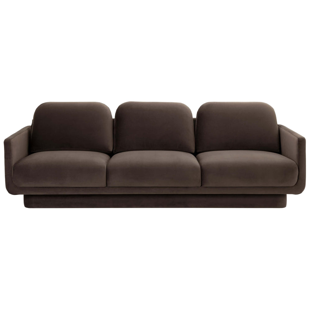 Everton Sofa, Meg Dark Brown-Furniture - Sofas-High Fashion Home