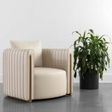 Alix Chair, Napa Beige-Furniture - Chairs-High Fashion Home