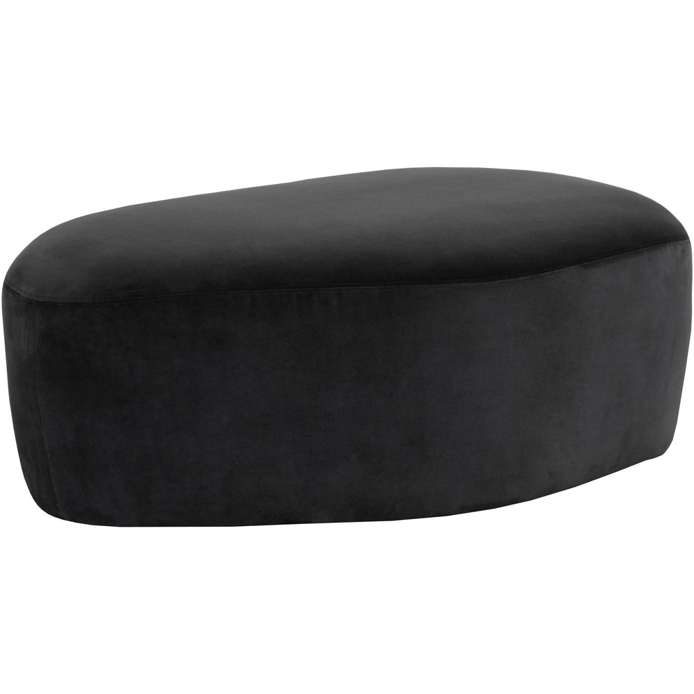 Soraya Ottoman, Shadow Grey-Furniture - Chairs-High Fashion Home