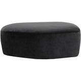 Soraya Ottoman, Shadow Grey-Furniture - Chairs-High Fashion Home