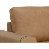 Camus Leather Chair, Ludlow Sesame-Furniture - Chairs-High Fashion Home