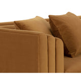 Kira Sofa, Meg Gold-Furniture - Sofas-High Fashion Home