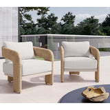 Pylos Outdoor Chair, Natural-Furniture - Chairs-High Fashion Home