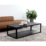 Doncaster Coffee Table, Black-Furniture - Accent Tables-High Fashion Home