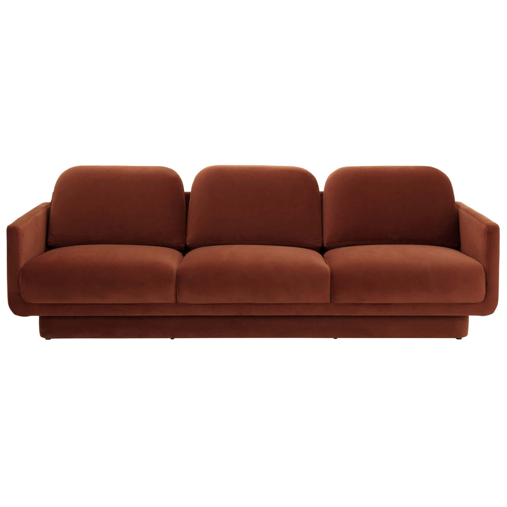 Everton Sofa, Meg Rust-Furniture - Sofas-High Fashion Home