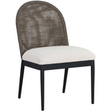 Calandri Dining Chair, Louis Cream/Black, Set of 2-Furniture - Dining-High Fashion Home