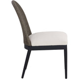 Calandri Dining Chair, Louis Cream/Black, Set of 2-Furniture - Dining-High Fashion Home