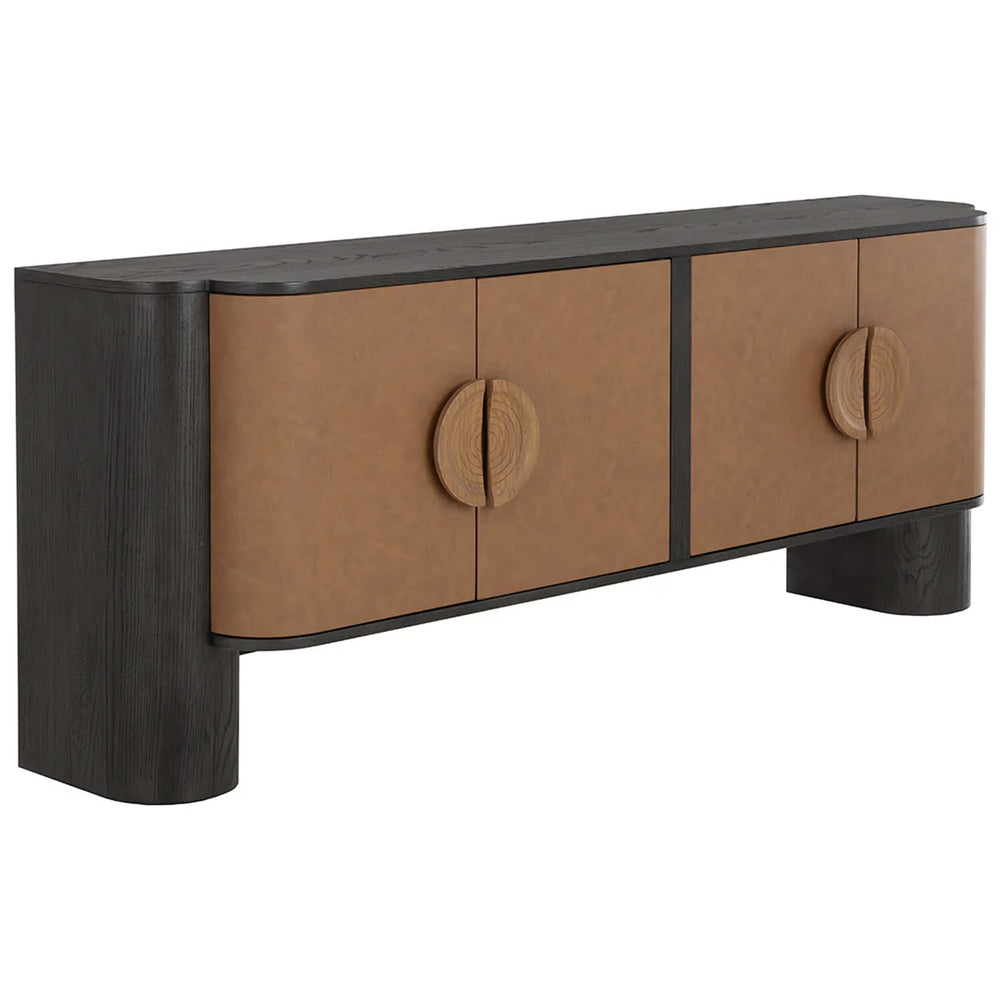 Dresden Sideboard, Cognac-Furniture - Storage-High Fashion Home