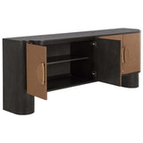 Dresden Sideboard, Cognac-Furniture - Storage-High Fashion Home